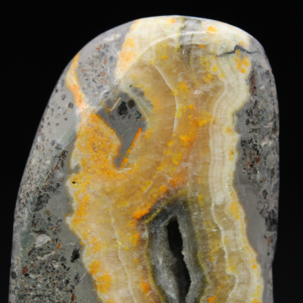 Coleção Miniatura de Jaspe Bumblebee Polido