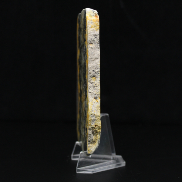 Placa fina de jaspe bumblebee polido