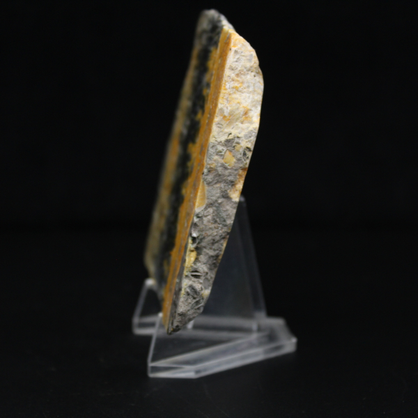 Pequena placa polida de Jaspe Abelha