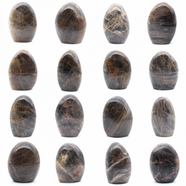 Pedra da Lua Negra Polida Freeform