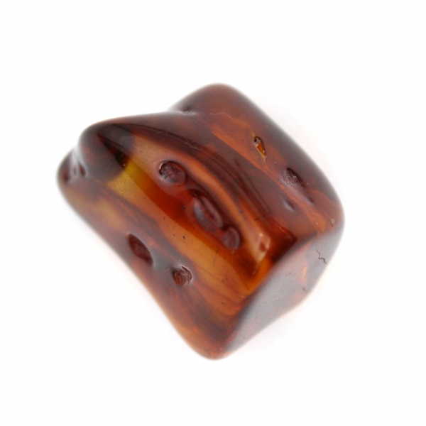 Espécime de seixo de âmbar polido - Decoração de interiores