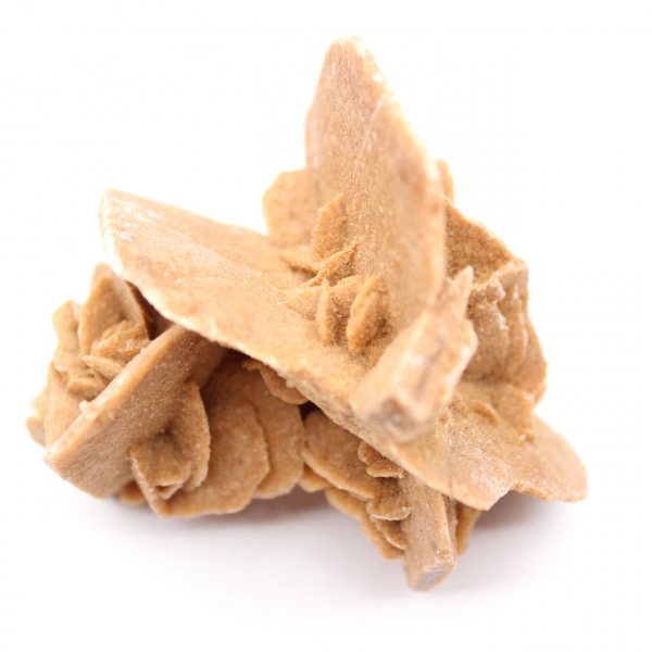 Rosa do deserto marroquina: formação cristalina equilibrada