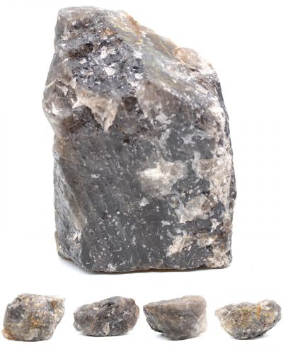 Quartzo fumê bruto Madagascar collection dezembro 2021