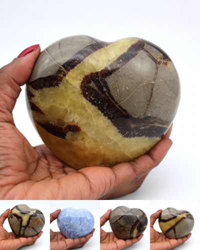 corações minerais Madagascar collection dezembro 2022