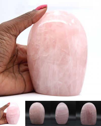 Quartzo rosa Madagascar collection janeiro 2024