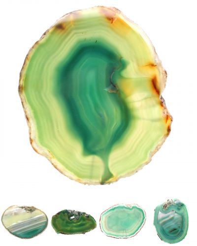 Ágata verde Brasil collection março 2026