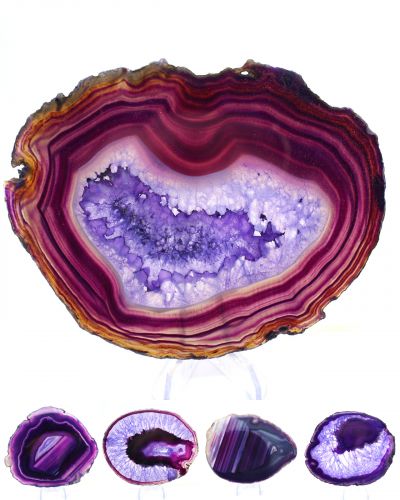 Ágata em violeta Brasil collection abril 2026