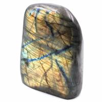 Pedra ornamental de labradorita de forma livre