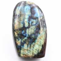 Pedra de ornamento de labradorita multicolorida