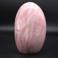 Pedra de quartzo rosa de forma livre
