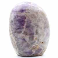 Pedra de ametista polida de Madagascar