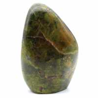 Pedra opala verde de forma livre