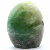 Pedra de fluorita verde natural