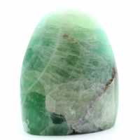 Pedra de decoração de fluorita verde