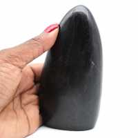 Pedra de decoração turmalina preta