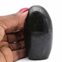 Pedra de decoração turmalina preta