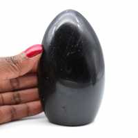 Pedra turmalina negra de Madagascar