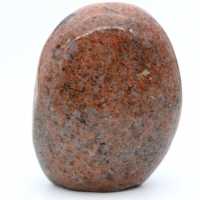 Forma livre em pedra dolomita laranja