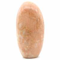Pedra da lua rosa de microline natural
