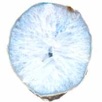ágata azul ornamental