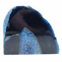ágata azul ornamental