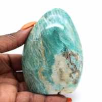 Pedra polida em Amazonita