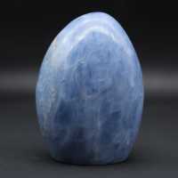 Pedra polida calcita azul