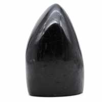 Turmalina negra natural para decoração