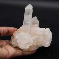 cristais de quartzo bruto