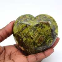 Coração de opala verde