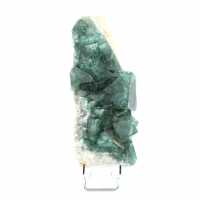 Pedra de fluorita natural cristalizada