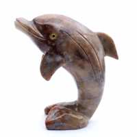 golfinho de pedra-sabão