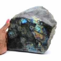 Pedra labradorite natural