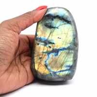 Pedra Labradorite Natural Polida