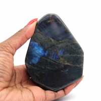 Pedra Labradorite Natural Polida