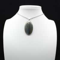 Pendente Oval Labradorita