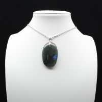Pendente Oval Labradorita