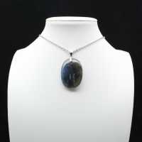 Pendente Oval Labradorita