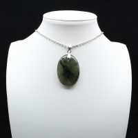 Pendente Oval Labradorita