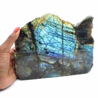 Pedra labradorite ornamental