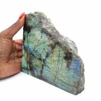 Labradorite polida unilateral ornamental
