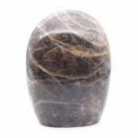 Rocha natural de microclina negra