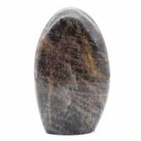 Pedra Microclina preta polida