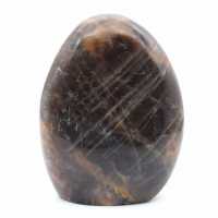 Pedra da lua negra para decoração