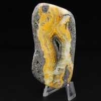 Pequena decoração de abelha em jaspe