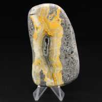 Coleção Miniatura de Jaspe Bumblebee Polido