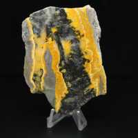 Espécime de Jaspe Abelha Polido - 105g