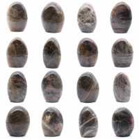 Pedra da Lua Negra Polida Freeform
