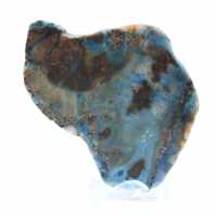 Fatia de azurita malaquita para ornamento