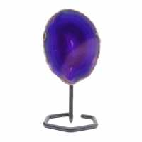  Ágata tingida de roxo